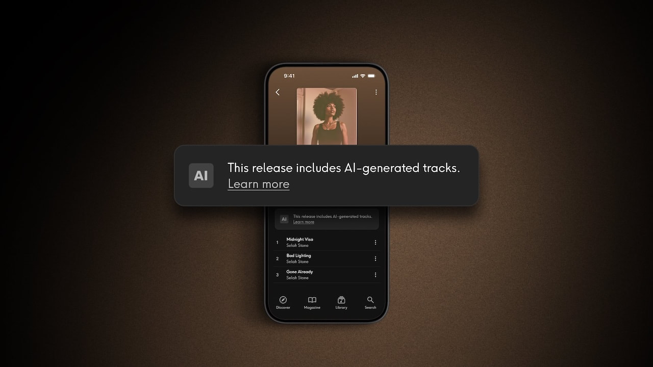 Qobuz เริ่มติดป้ายกำกับเพลงที่สร้างโดย AI พร้อมเผยตัวเลขการฉ้อโกงที่น่าตกใจ